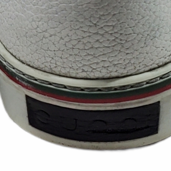 Gucci Men Leather Lace Up Sneaker - Picture 7 of 13